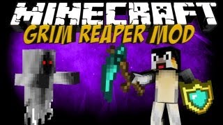 Grim Reaper Mod Minecraft Harken Scythe Mod Showcase [upl. by Aerehs]