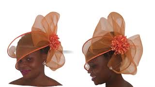 DIY HOW TO MAKE THE TRENDING CRINOLINE FACE FASCINATOR [upl. by Yrrad]