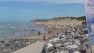 Wissant Opaalkust  Côte dOpale PasdeCalais  Wandeling  Promenade 18 juli 2016 [upl. by Sanchez]