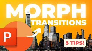 5 Best Morph Transitions in PowerPoint 2023 🔥  Easy StepbyStep Tutorial [upl. by Bryant167]