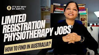 How To Find Jobs For Physiotherapists on AHPRA Limited Registration In Australia [upl. by Aviv]