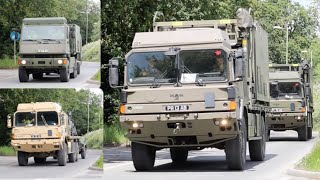 🇬🇧Dozens of British army vehicles moving in convoy🇬🇧 [upl. by Ardnosac]