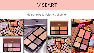 Viseart Fleurette Face Palette Collection [upl. by Kial]