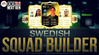 LEGENDS SWEDISH SQUAD BUILDER LJUNGBERG LARSSON IF IBRA [upl. by Sharity]