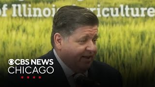 Illinois Gov JB Pritzker says he is still supporting President Biden [upl. by Corbie]