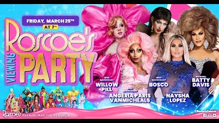 Bosco Angeria amp Willow Roscoes RPDR Season 14 Viewing Party with Batty amp Naysha [upl. by Naam]