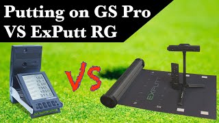 Foresight GC2 GS Pro VS ExPutt RG Putting Simulator [upl. by Taima]