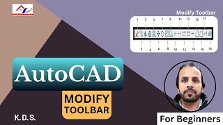 AutoCAD Modify Toolbar Explained with Examples  How To Use Modify Toolbar In AutoCAD [upl. by Ahsimac343]