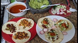 Tacos de longaniza con nopales [upl. by Black65]