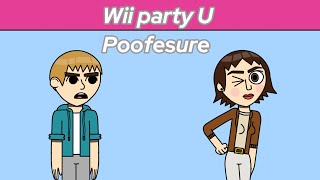 Poofesure animation Wii party U  Mad hatters [upl. by Suilmann]