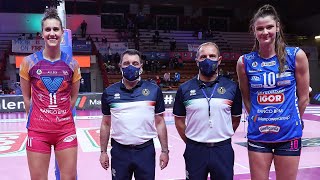 Novara  Monza  Highlights  17 Giornata Campionato  Lega Volley Femminile 202122 [upl. by Oznerol57]