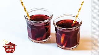 VIN CHAUD SANS ALCOOL COMMENT FAIRE  RECETTE TUTO APERO FACILE [upl. by Borchers]