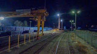 Arriba de la locomotora recorriendo la Planta Los Lirios de Codelco Fepasa D23  D33 [upl. by Rhines306]