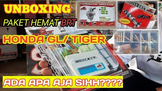 Unboxing paket hemat BRT honda TIGERwahyu bintang [upl. by Ayo]