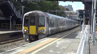 British Railways 2022Hatfield and Ealing Broadway Classes 66 345 387 700 amp 800 [upl. by Eilraep957]