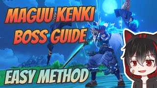 Maguu Kenki No Damage Solo Boss Guide  Genshin Impact [upl. by Rexana401]