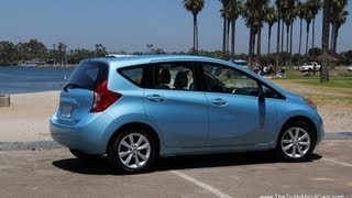 2014 Nissan Versa Note Hatchback Review and Road Test [upl. by Adella]