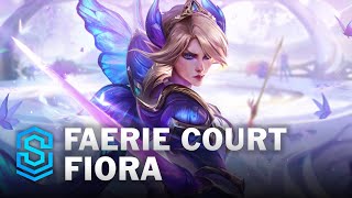 iG Fiora  Skin Spotlight  World Champions 2018  League of Legends [upl. by Terti149]