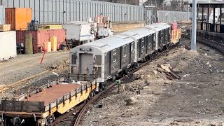 38th St Yard  Pitkin Yard  NYC Subway [upl. by Yennor58]