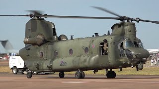 Impressive CH47 Chinook Helicopter Startup and Takeof [upl. by Stepha8]