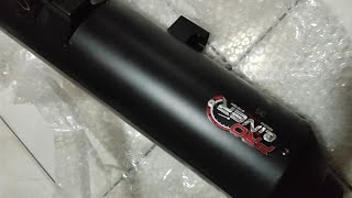 honda click 150i proliner exhaust pipe [upl. by Aneekat839]