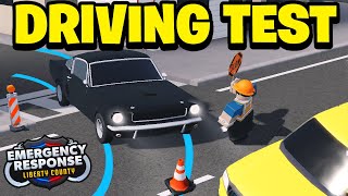 Taking A DRIVING TEST In ERLC [upl. by Onid]