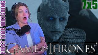 Game of Thrones 7x5 Eastwatch Reaction  First Time Watching [upl. by Yllitnahc]