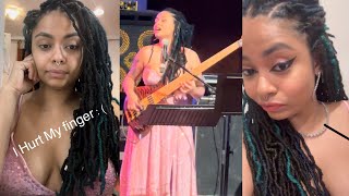 MOHINI DEY BASS  INTERNATIONAL JAZZ DAY VLOG [upl. by Axe]