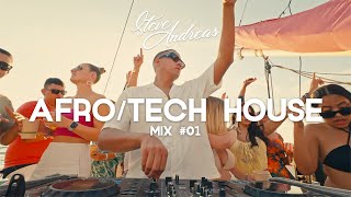 STEVE ANDREAS PRESENTS AfroTech House DJ Mix 01 Live From ARUBA [upl. by Ahseenyt]