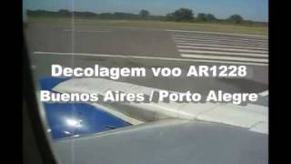 Pouso e Decolagem  Voo Aerolineas Argentinas  Barcelona  Buenos Aires  Porto Alegre [upl. by Blalock344]