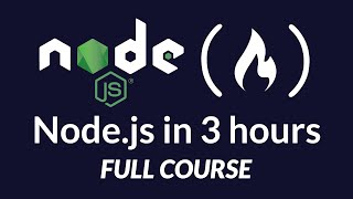 Learn Nodejs  Full Tutorial for Beginners [upl. by Chaffee]