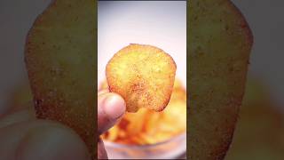 Crispy Tapioca Chips ASMR shorts [upl. by Odlonyer]