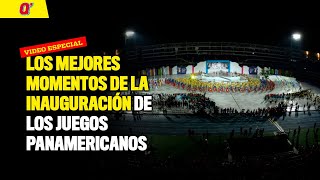 Los mejores momentos de la inauguración de los juegos Panamericanos  Qhubo Cali [upl. by Ainod]