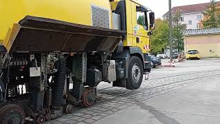 BVG Straßenbahn Säuberungs Fahrzeug [upl. by Otsirave25]