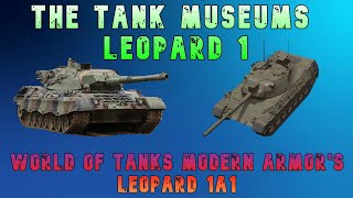 The Tank Museums Leopard 1 Vs World of Tanks Modern Armors Leopard 1a1 CW Wot Console [upl. by Popele]