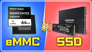 eMMC vs SSD Detailed Comparison [upl. by Frankel]