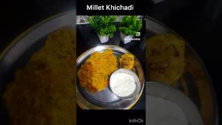 Millet Khichdi RecipeMillet RecipesHealthy breakfastReplace rice with magical Millet [upl. by Gerrie]