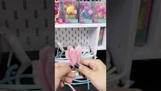 Shorts  Làm boá hoa kẽm nhung siêu cưng cho bé ng yêu 🫶🏻 itsmerum review handmade diy [upl. by Oalsinatse297]