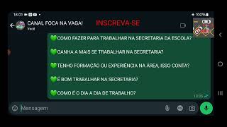 AUXILIAR TÉCNICO DE EDUCAÇÃO COMO FAZER PARA TRABALHAR NA SECRETARIA DA ESCOLA [upl. by Margaretha225]