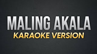 MALING AKALA  Chino Romero  Karaoke Version  koolSound [upl. by Lionello]