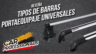 Tipos de BARRAS PORTAEQUIPAJE universales  ¿Qué barras portaequipaje necesitas  Autoelite Torus [upl. by Nohcim996]