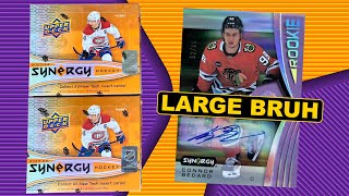 HOLD ME BACK  Opening 2 Boxes of 202324 Upper Deck Synergy Hockey Hobby [upl. by Nyllaf]