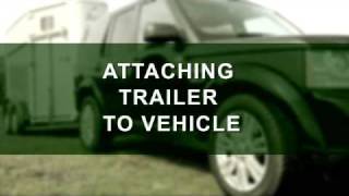 Towing a horse trailer how to hitch up [upl. by Onidranreb]