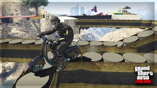 HARD PARKOUR FAGGIO  GTA ONLINE [upl. by Alhahs389]