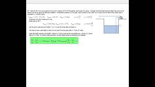 Simple NPSHA calculation [upl. by Irahk47]