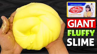 LIFEBUOY SOAP MAKING GIANT FLUFFY SLIME AT HOMEDIY FLUFFY SLIME EASYHOW TO MAKE SLIMESLIME ASMR [upl. by Annasus760]