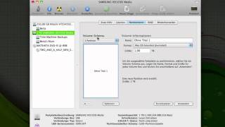 Festplattendienstprogramm  Festplatten teilen [upl. by Dukey]