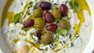 The Best TZATZIKI in only 5 minutes shorts [upl. by Alison]