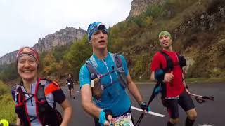 TRAIL quotINTEGRALE DES CAUSSESquot 20 octobre 2017  Templiers [upl. by Elledoj730]