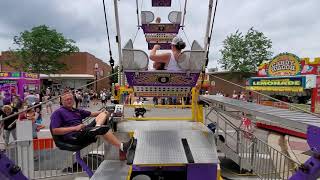 The fastest time to rotate a Ferris wheel 🎡 16 minutes and 55 seconds by Troy ConleyMagnusson 🇦🇺 [upl. by Willin]